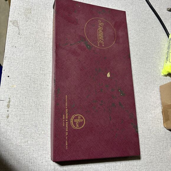 1976 SCRABBLE Board Game ~ Standard Edition, Selchow & Righter ~ Very Nice - Picture 4 of 6